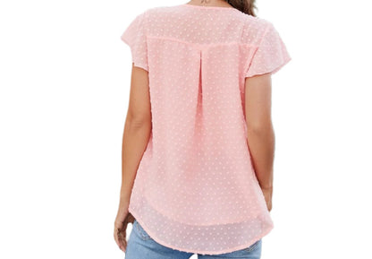 Flying Sleeves Chiffon Shirt