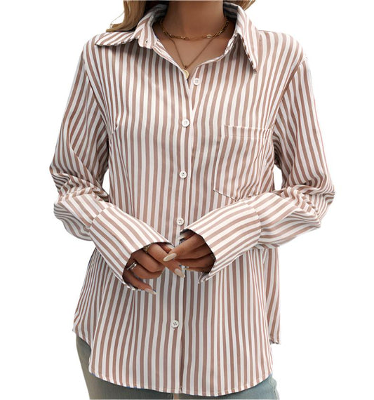 Striped Long Sleeve Shirt