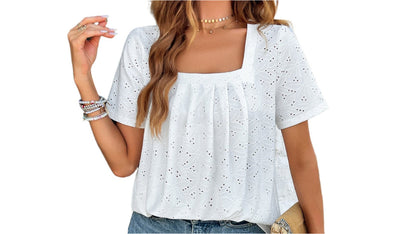 Casual Short Sleeve Top