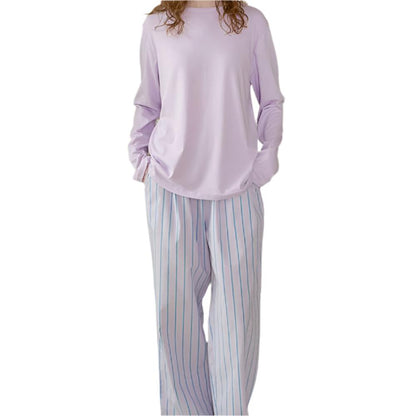 Cotton Pajamas Two Piece Loungewear Set