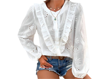 Elegant Casual Long Sleeve Shirt