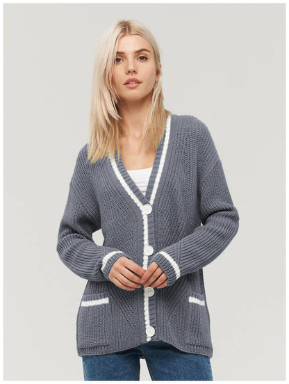 Knitted Cardigan Sweater