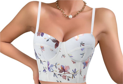 Floral Boning Corset