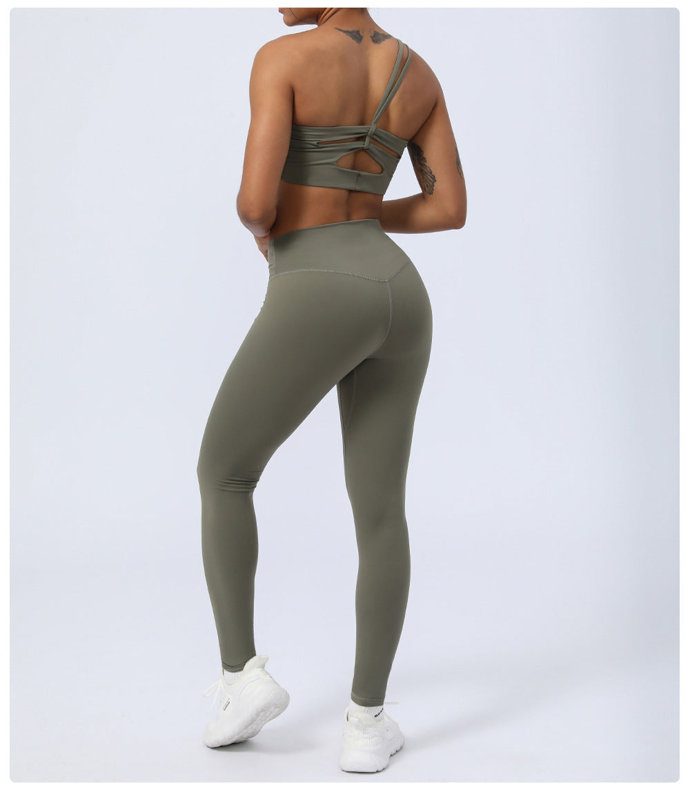 Yoga Backless Fitness Running Sports Suit