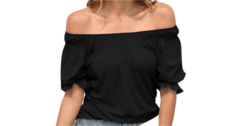 Casual Loose Short Sleeve Top