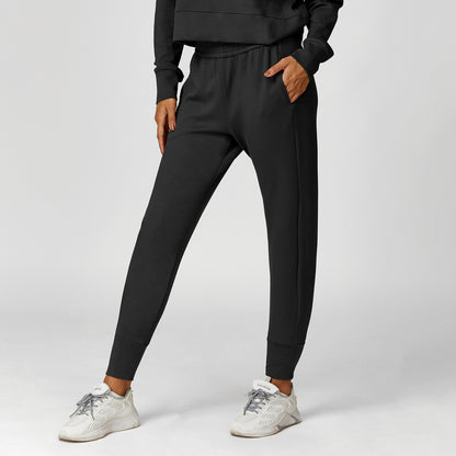 Exercise Sweatshirt Round Neck Trend Loose Casual Yoga Suit