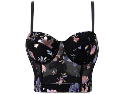 Floral Boning Corset