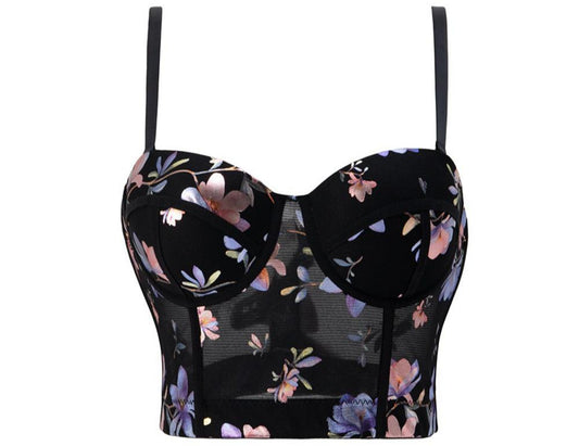 Floral Boning Corset