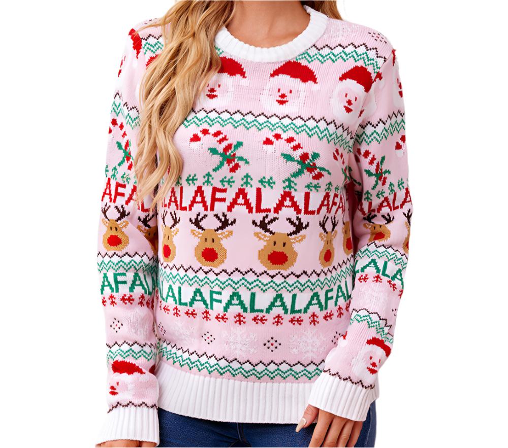 Falala Knitted Pullover Christmas Sweater