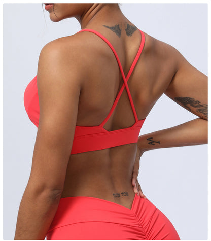 Yoga Cross Back Underwired Sports Bra