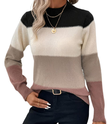 Striped Knitwear Sweater