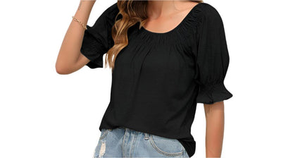 Casual Loose Short Sleeve Top