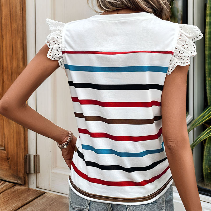 Casual Striped Top