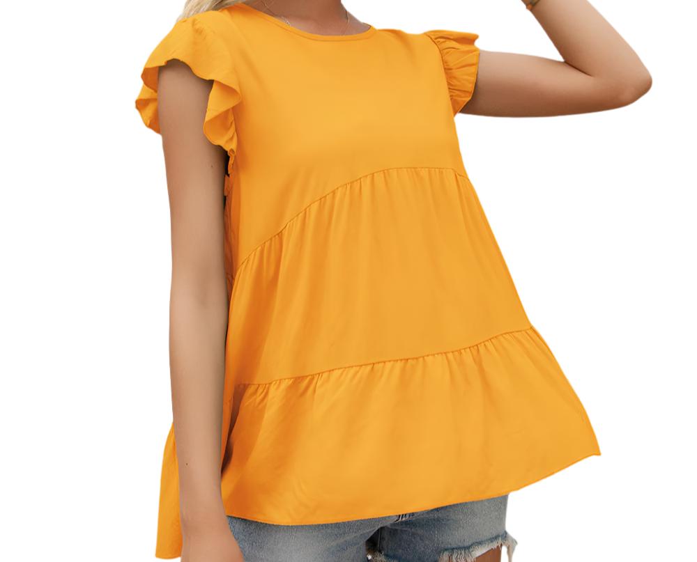 Loose Short Sleeve Top