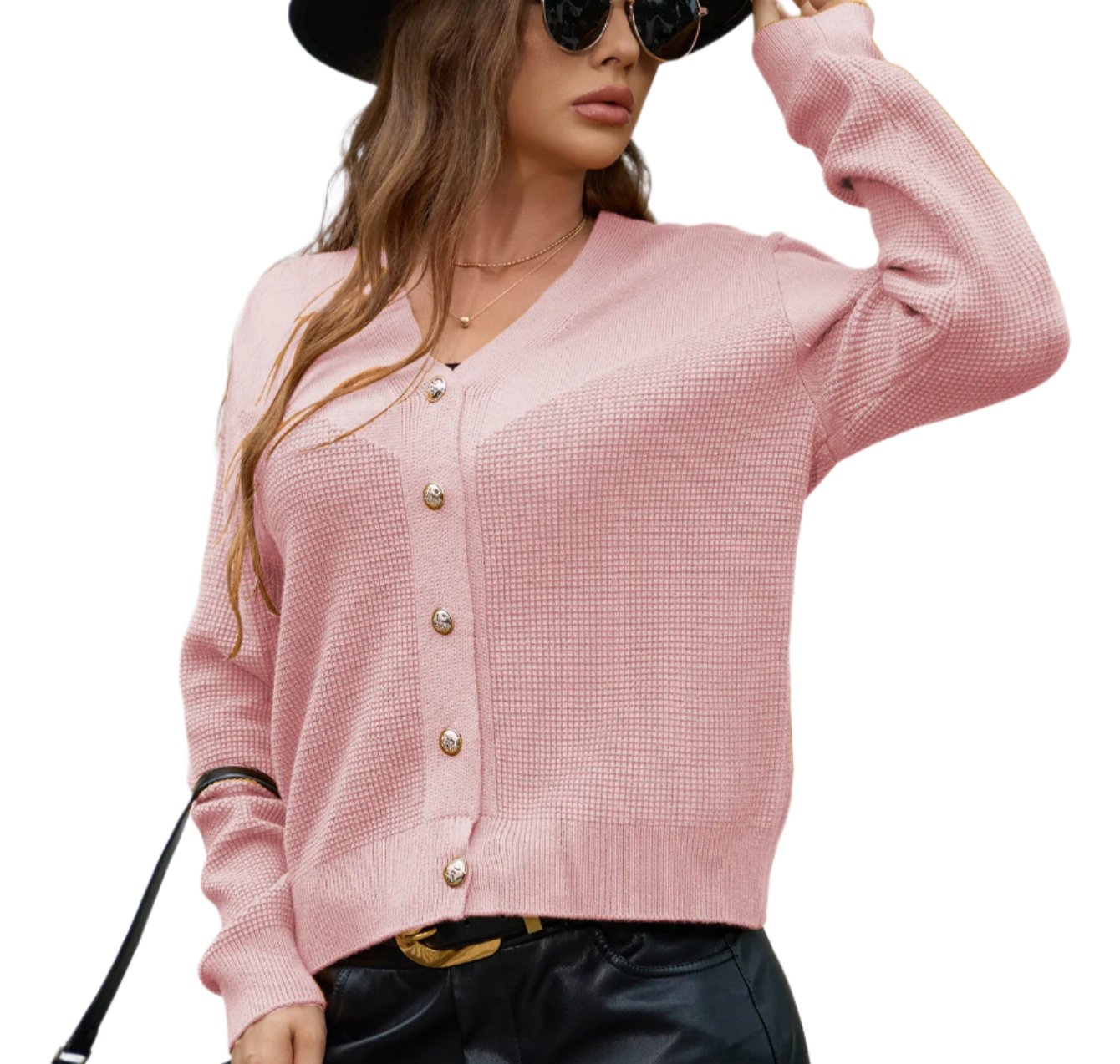 Knitted Button Cardigan