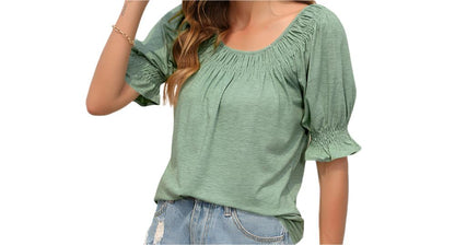 Casual Loose Short Sleeve Top