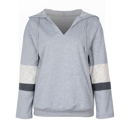 Long-Sleeved Hooded Sweatshirt