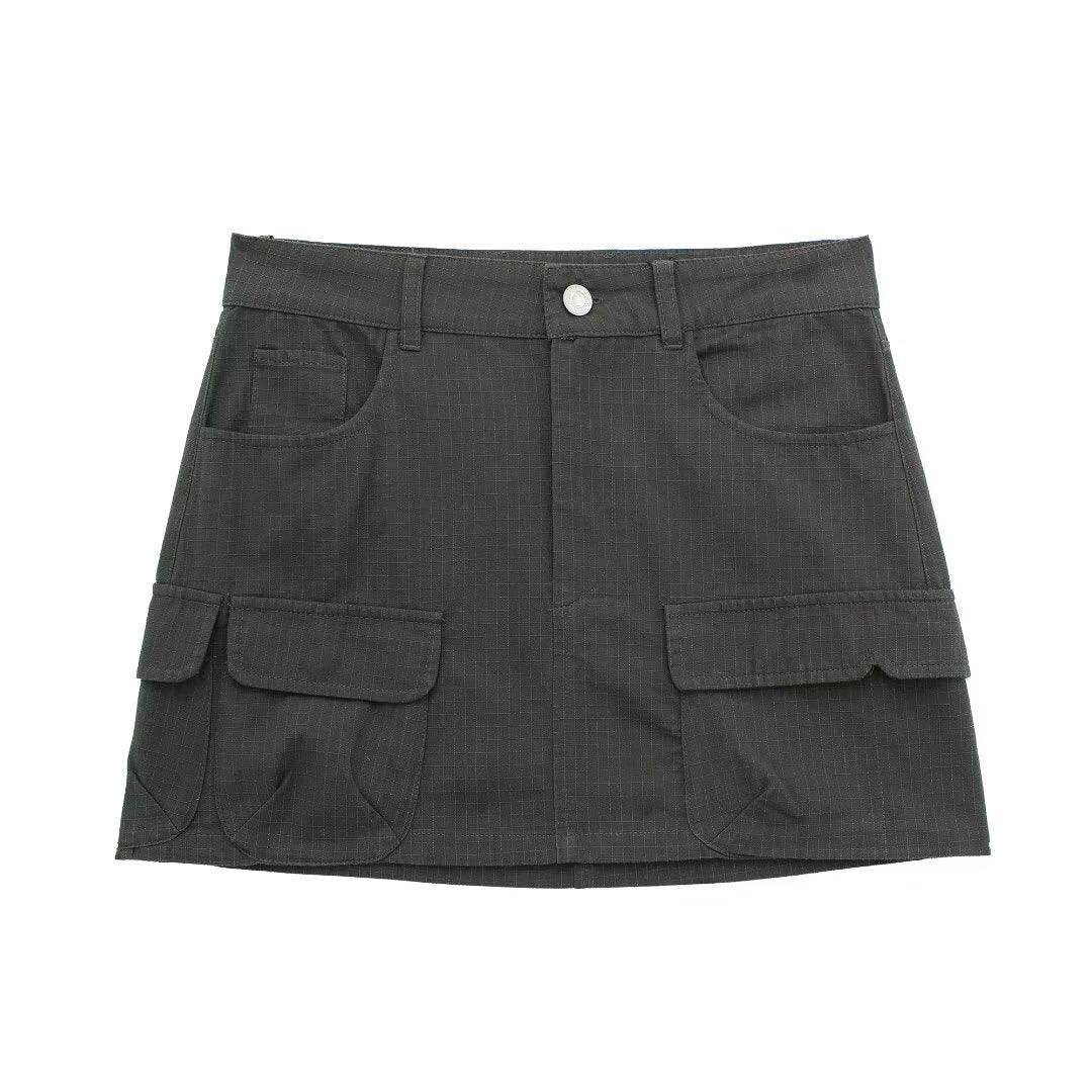 Tooling Mini Skirt - Tamra.Shop.Social