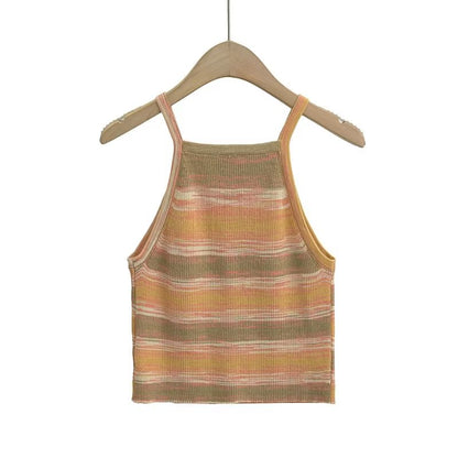 Striped Contrast Color Top - Tamra.Shop.Social