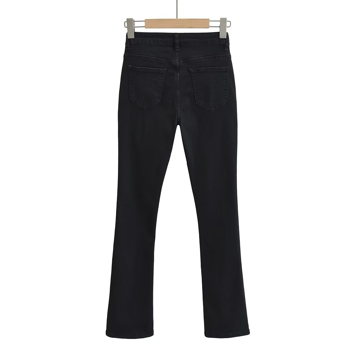 Retro High-waist Black Slit Pants Skinny Jeans - Tamra.Shop.Social