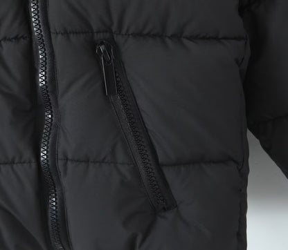 French Winter Turtleneck Zipper Quilted Jacket - tamrashopsocial