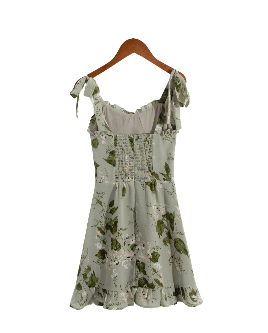 French Floral Butterfly Printed Slip Dress - tamrashopsocial