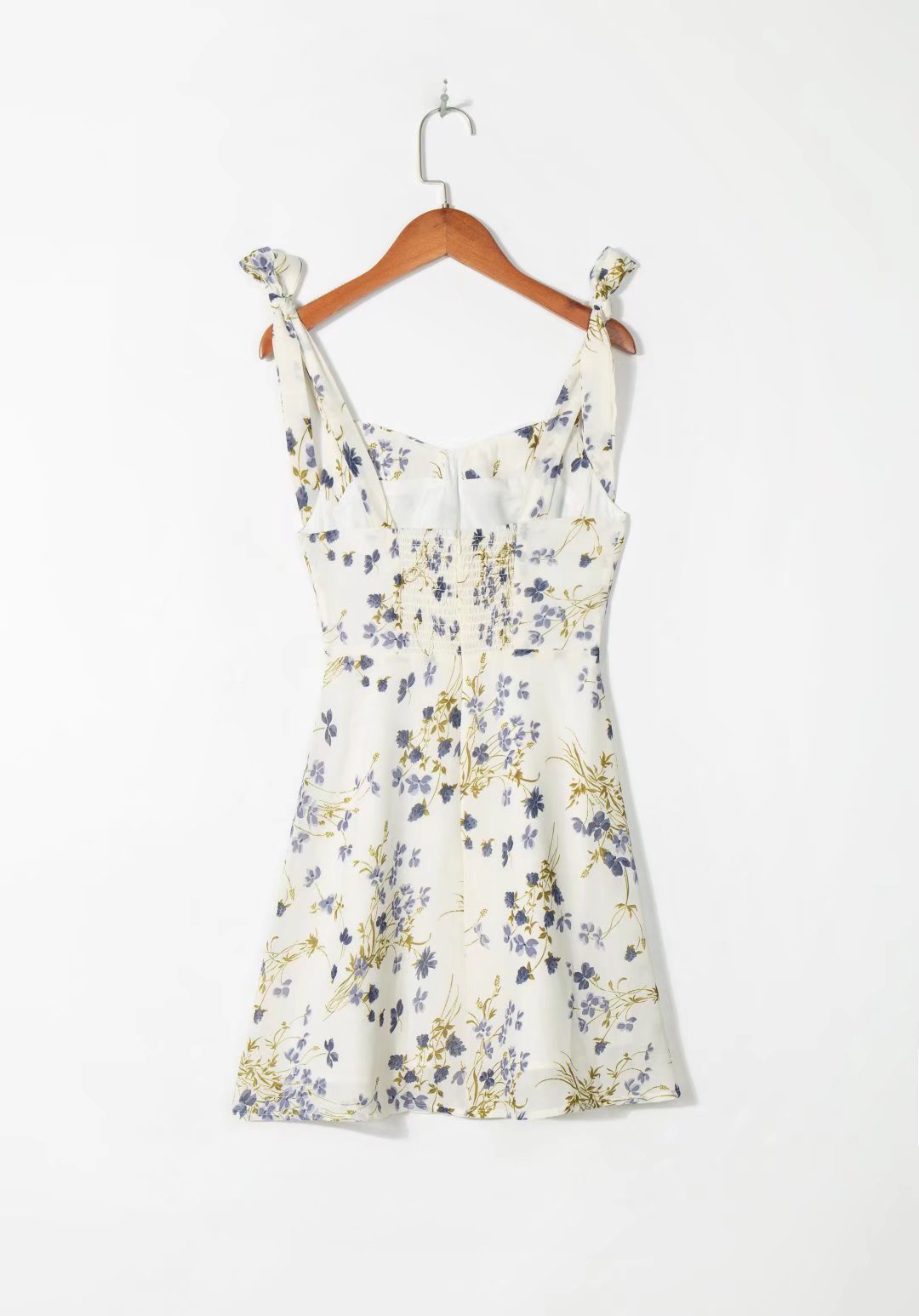 Sundress Sling Bow Strap A-Line Dress - tamrashopsocial