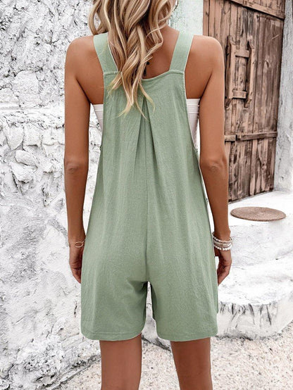 Casual Suspender Romper - Tamra.Shop.Social