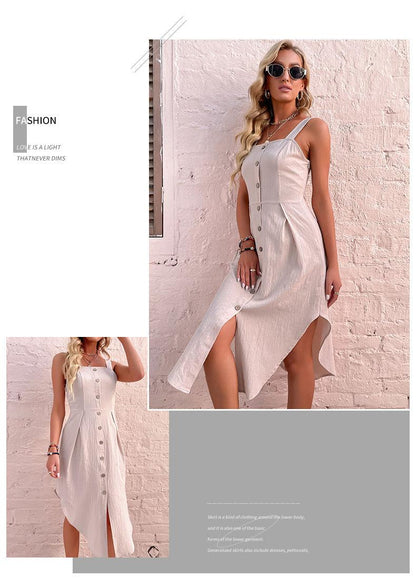 Cotton Linen Dress - Tamra.Shop.Social